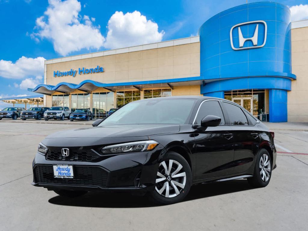 new 2025 Honda Civic car, priced at $25,400