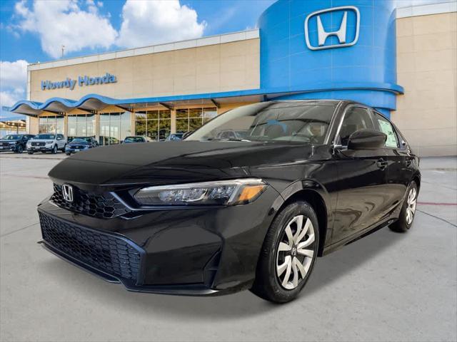 new 2026 Honda Civic car, priced at $25,745
