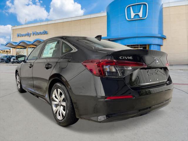new 2026 Honda Civic car, priced at $25,745