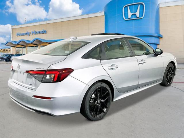 new 2025 Honda Civic Hybrid car, priced at $29,845