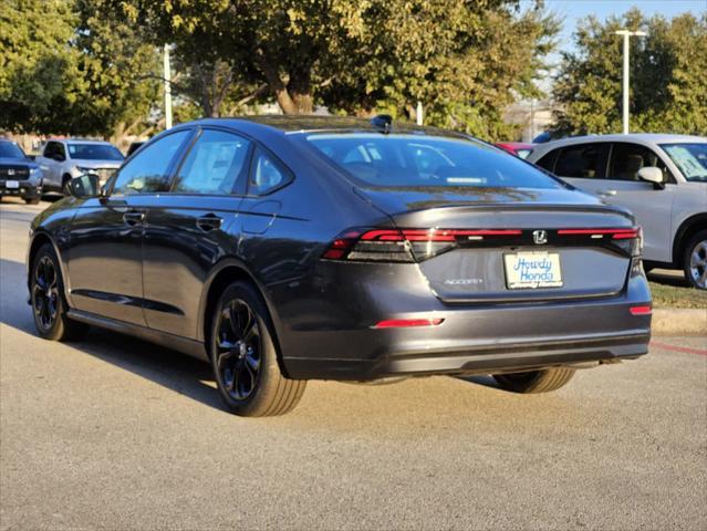 new 2025 Honda Accord car, priced at $31,710