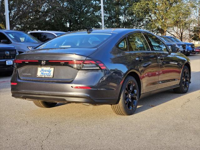 new 2025 Honda Accord car, priced at $31,710