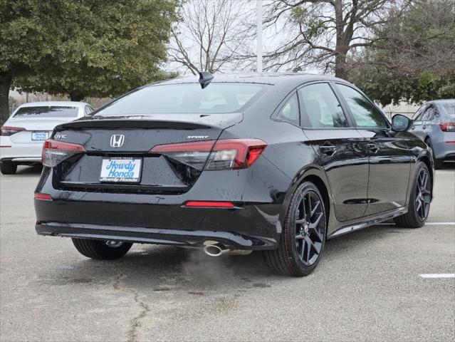 new 2025 Honda Civic car, priced at $27,400