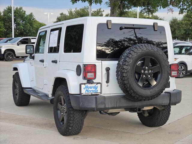 used 2015 Jeep Wrangler Unlimited car, priced at $15,980