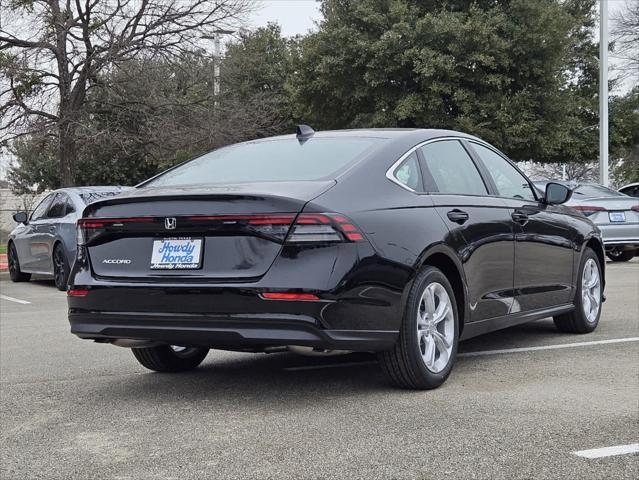 new 2025 Honda Accord car, priced at $29,445