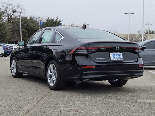 new 2025 Honda Accord car, priced at $29,445