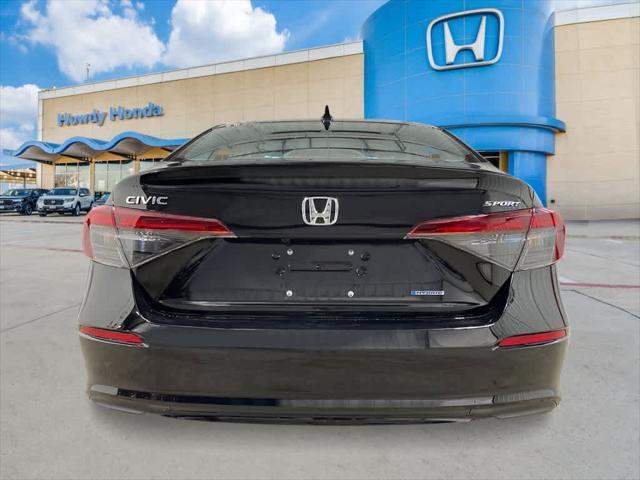 new 2025 Honda Civic Hybrid car, priced at $29,845