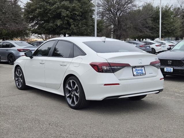 new 2025 Honda Civic Hybrid car, priced at $33,555