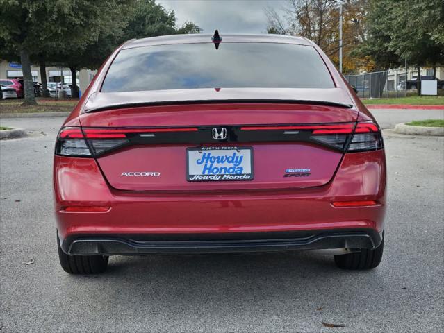 new 2024 Honda Accord Hybrid car, priced at $36,425