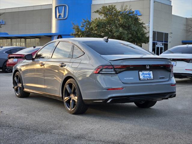 new 2025 Honda Accord Hybrid car, priced at $36,925