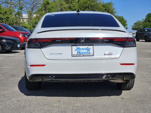 new 2024 Honda Accord Hybrid car, priced at $37,520