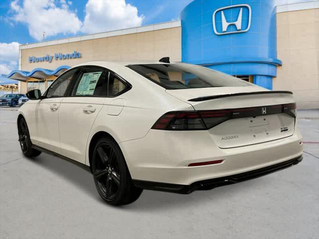 new 2025 Honda Accord Hybrid car, priced at $36,925