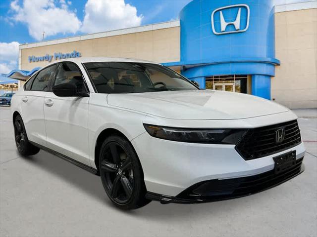 new 2025 Honda Accord Hybrid car, priced at $36,925