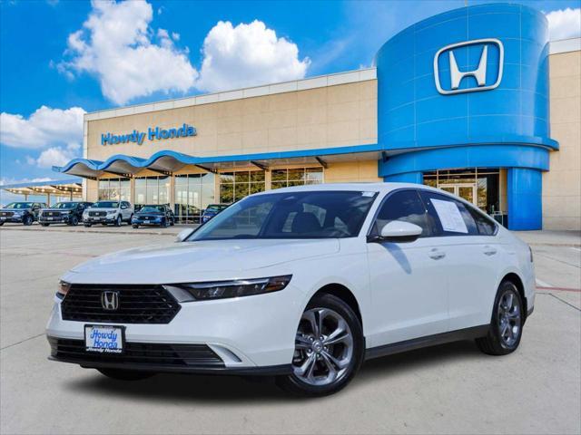 used 2024 Honda Accord car, priced at $25,793