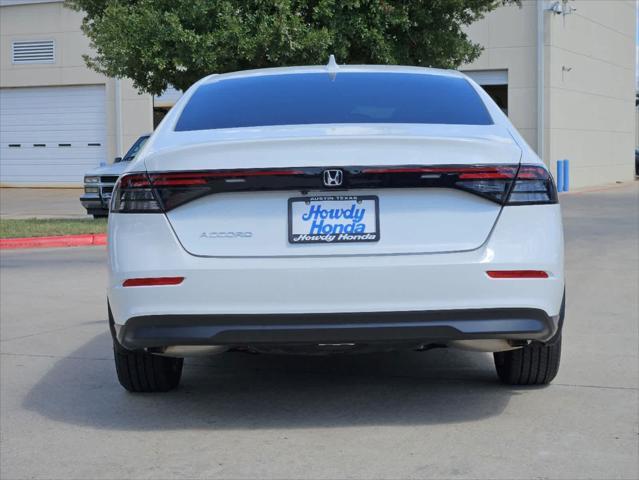 used 2024 Honda Accord car, priced at $25,793