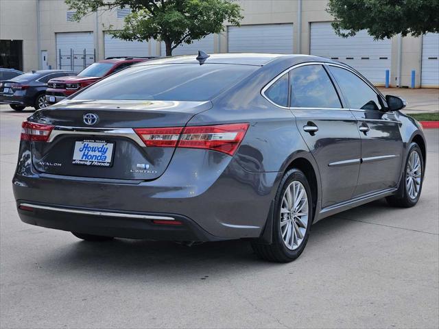 used 2018 Toyota Avalon Hybrid car, priced at $21,806