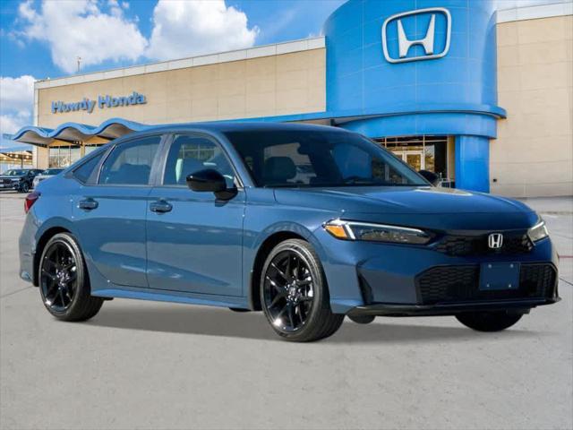 new 2025 Honda Civic Hybrid car, priced at $30,300