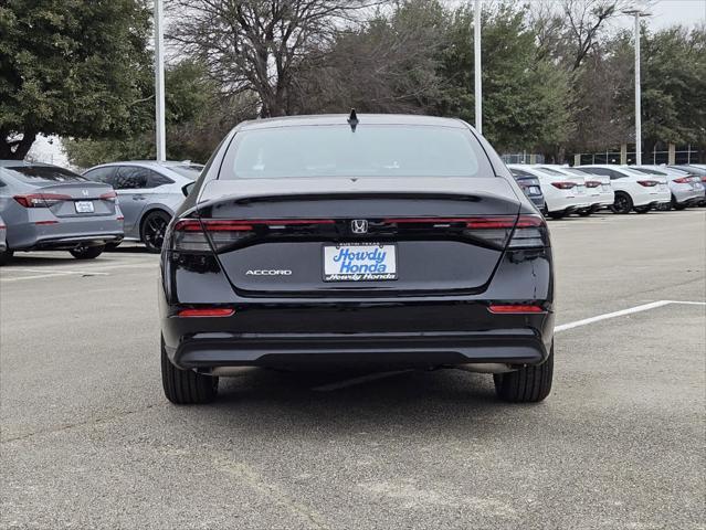 new 2025 Honda Accord car, priced at $29,445