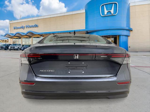 new 2025 Honda Accord car, priced at $31,655