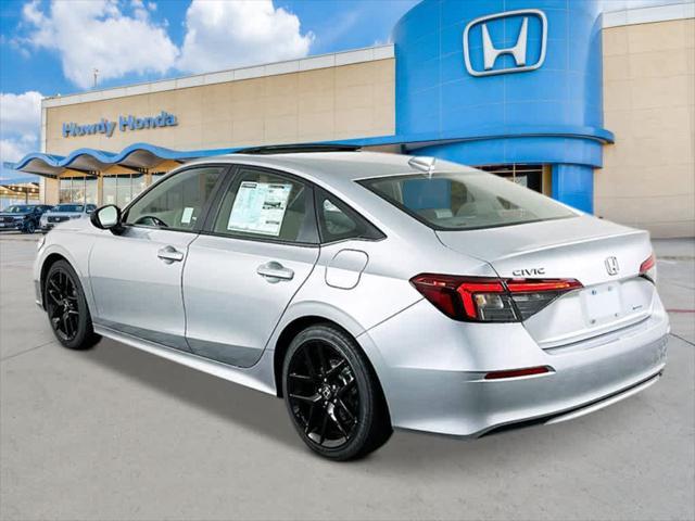 new 2025 Honda Civic Hybrid car, priced at $29,845