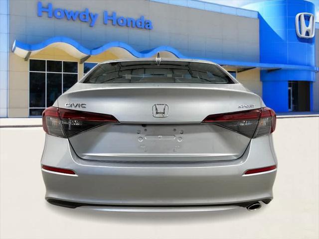 new 2025 Honda Civic car, priced at $27,345