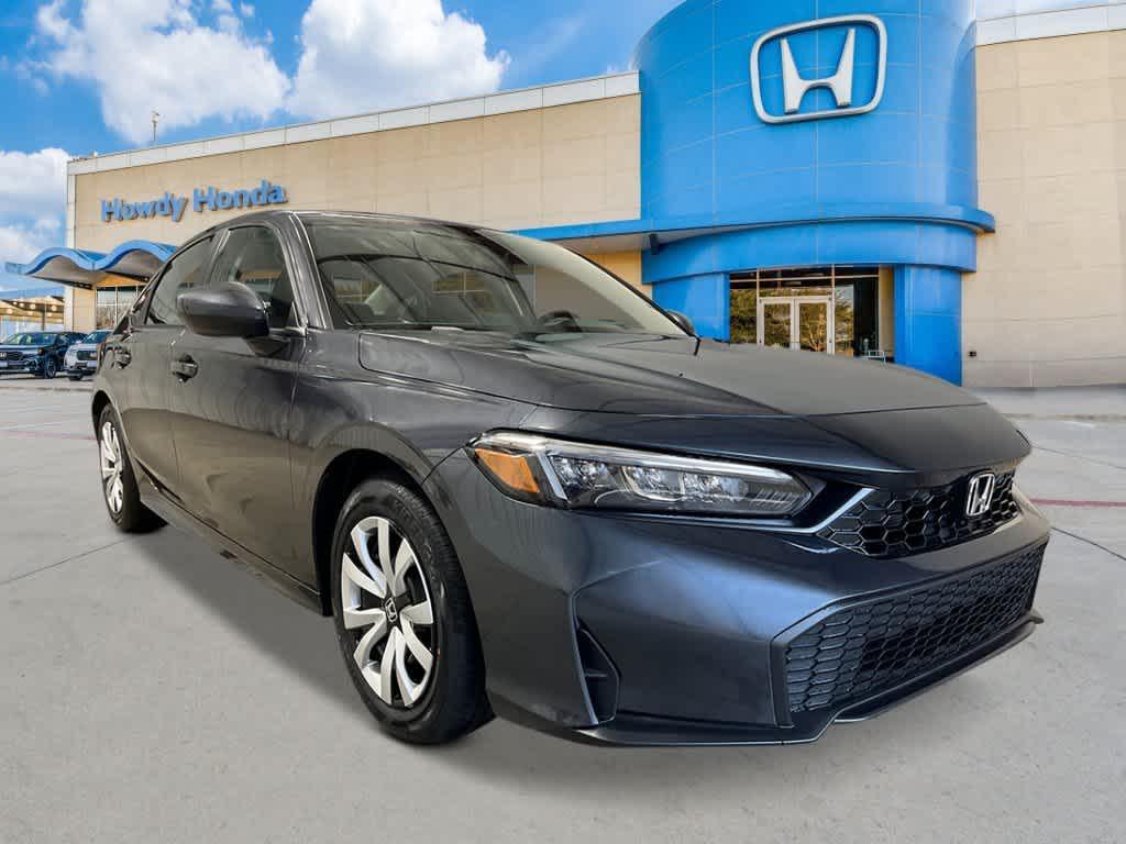 new 2026 Honda Civic car, priced at $25,745