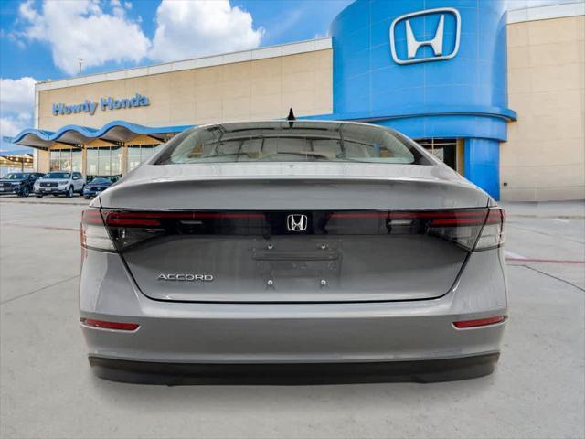 new 2025 Honda Accord car, priced at $32,165