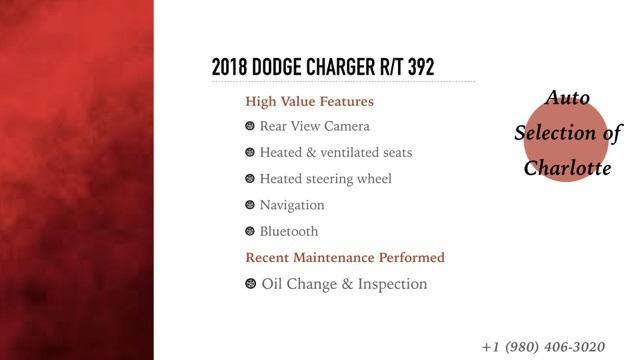 used 2018 Dodge Charger car, priced at $35,000