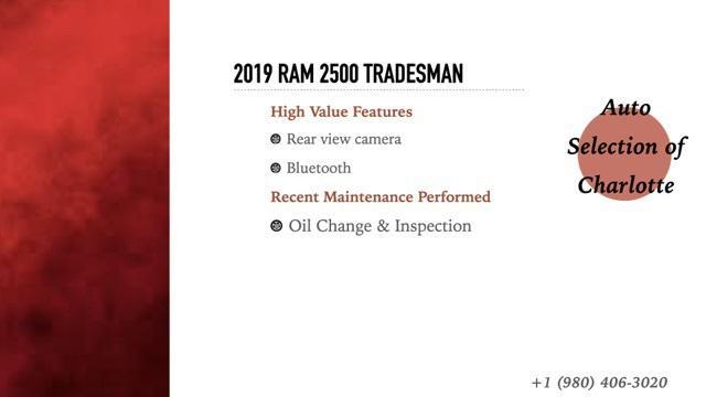 used 2019 Ram 2500 car, priced at $36,495