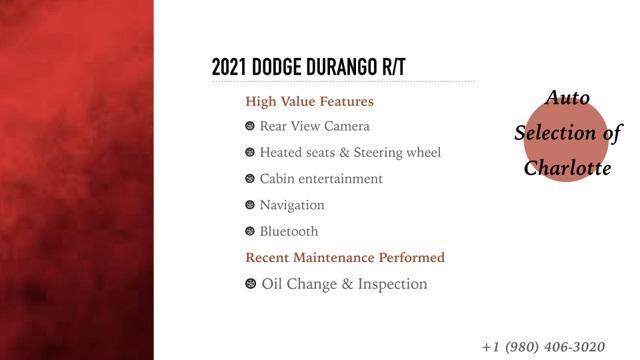 used 2021 Dodge Durango car, priced at $30,000