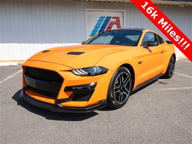 used 2021 Ford Mustang car, priced at $31,845