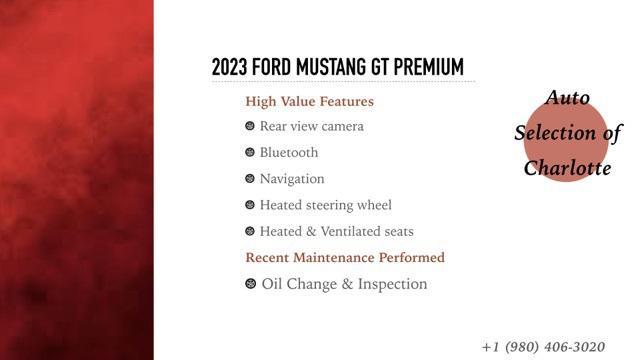 used 2023 Ford Mustang car, priced at $42,495