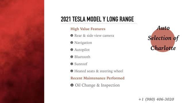 used 2021 Tesla Model Y car, priced at $28,745