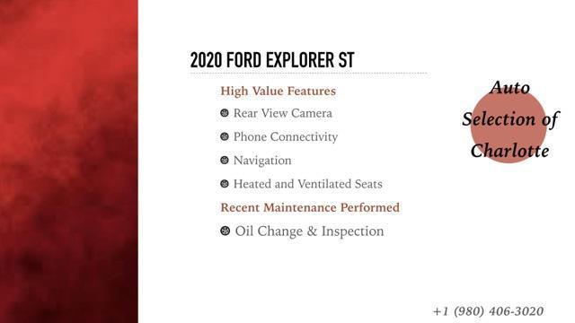 used 2020 Ford Explorer car, priced at $29,425