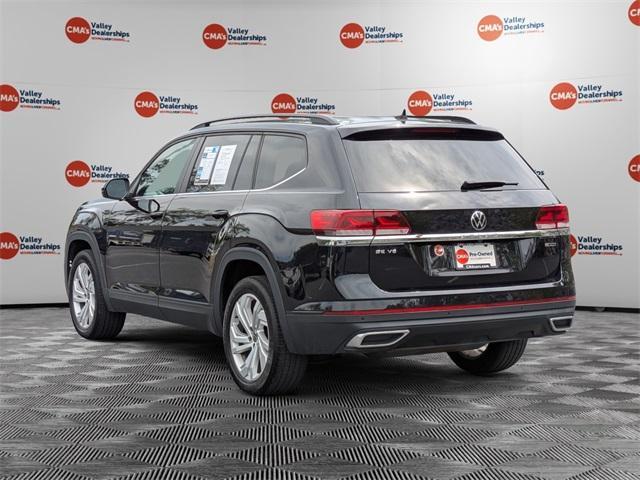 used 2021 Volkswagen Atlas car, priced at $25,498
