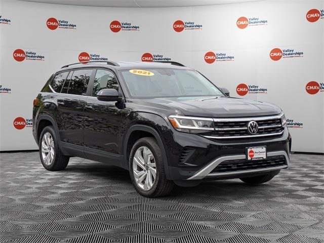 used 2021 Volkswagen Atlas car, priced at $25,498
