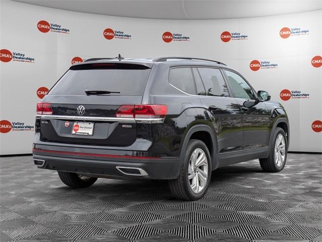 used 2021 Volkswagen Atlas car, priced at $25,498
