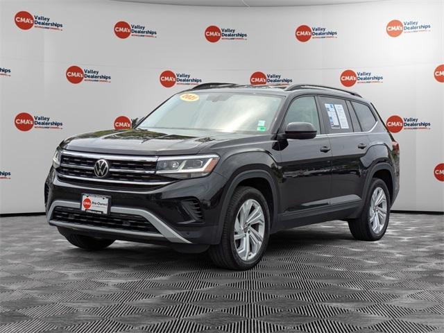 used 2021 Volkswagen Atlas car, priced at $25,498