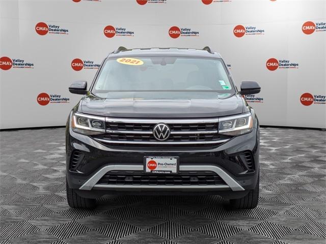 used 2021 Volkswagen Atlas car, priced at $25,498