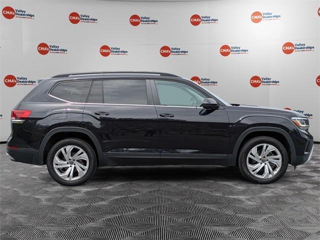 used 2021 Volkswagen Atlas car, priced at $25,498