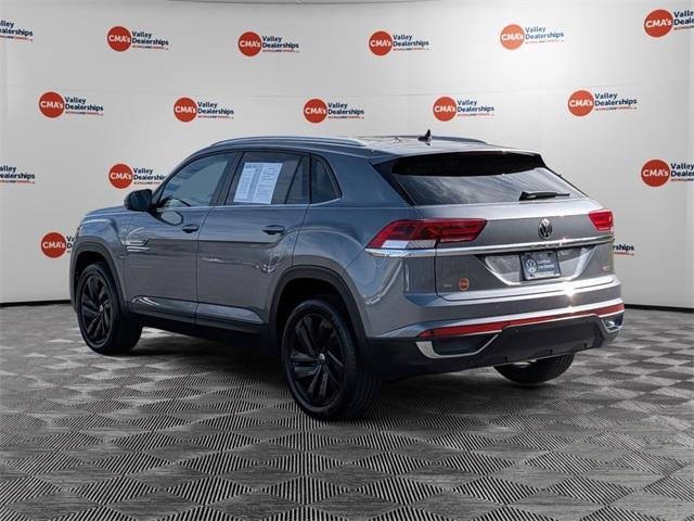 used 2022 Volkswagen Atlas Cross Sport car, priced at $25,998