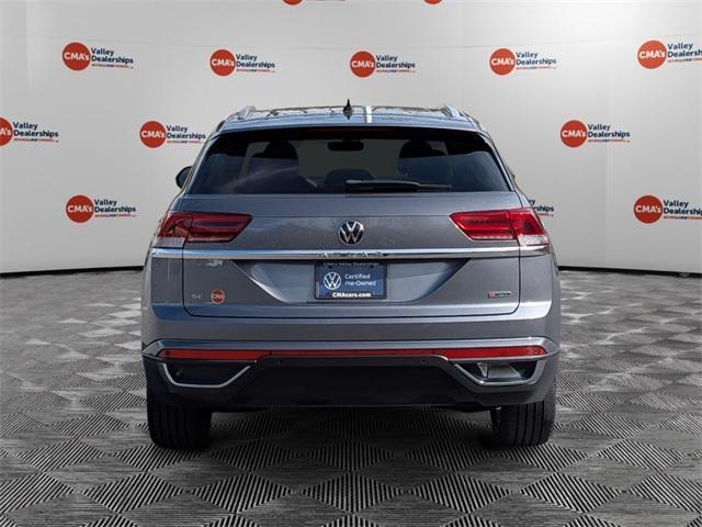used 2022 Volkswagen Atlas Cross Sport car, priced at $25,998
