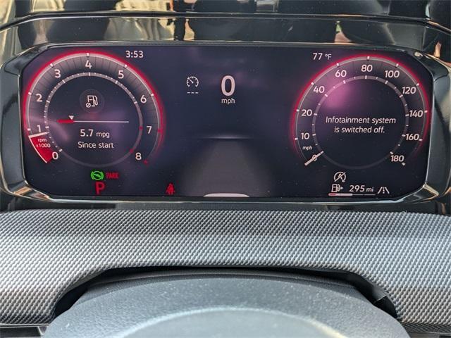 new 2025 Volkswagen Golf GTI car, priced at $40,350