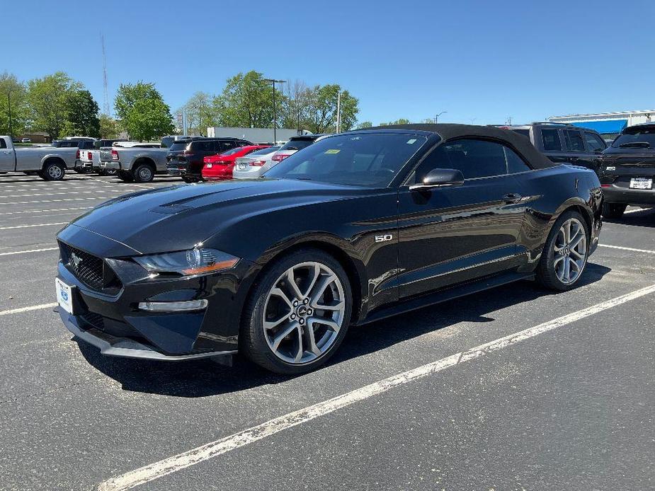 used 2021 Ford Mustang car, priced at $37,100