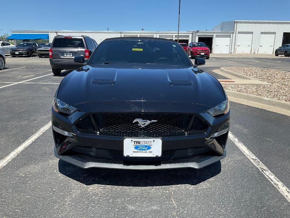 used 2021 Ford Mustang car, priced at $37,100