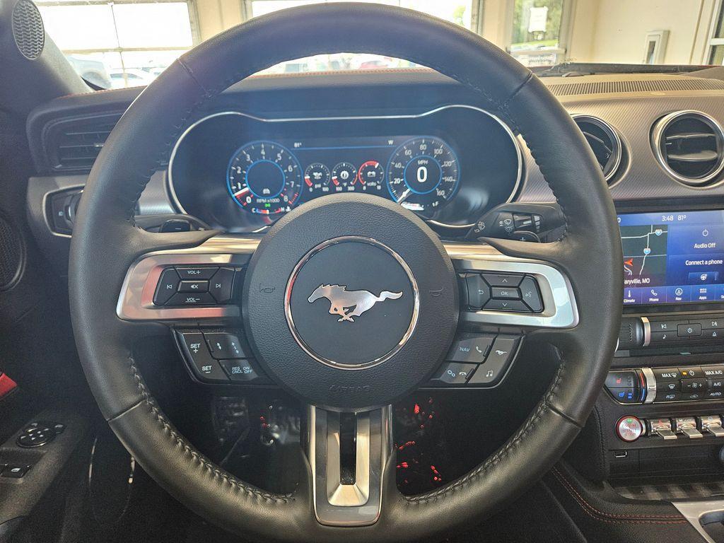 used 2021 Ford Mustang car, priced at $41,800