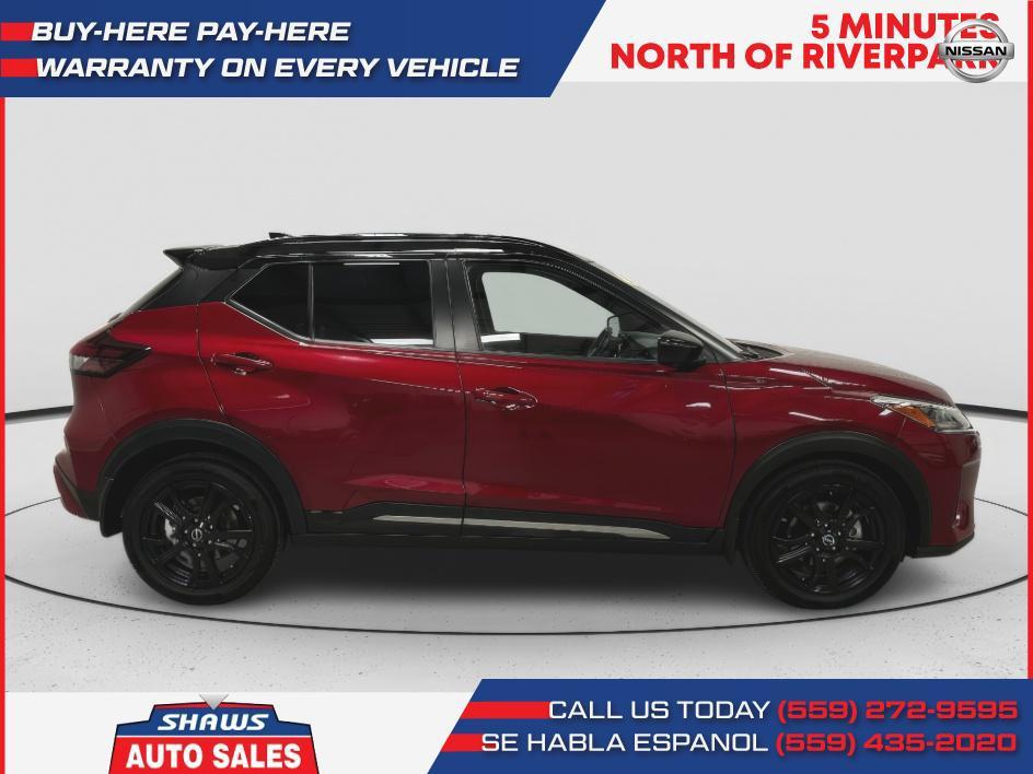 used 2022 Nissan Kicks car, priced at $15,950