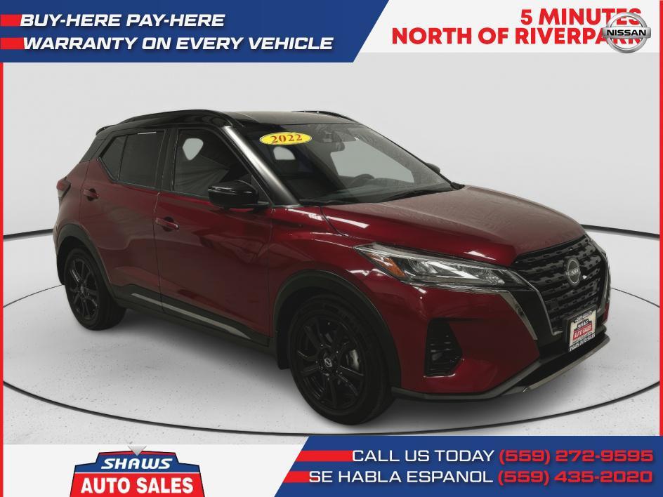 used 2022 Nissan Kicks car, priced at $15,950