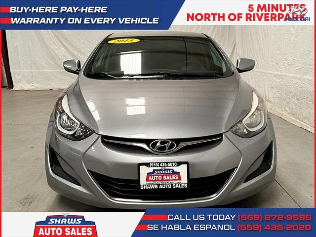 used 2015 Hyundai Elantra car, priced at $8,450