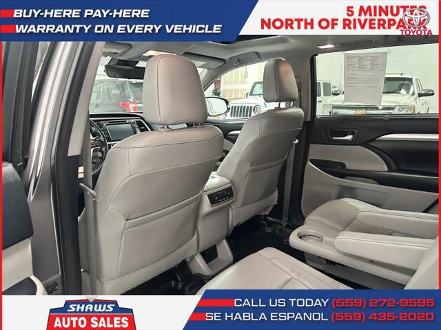 used 2017 Toyota Highlander car, priced at $21,450
